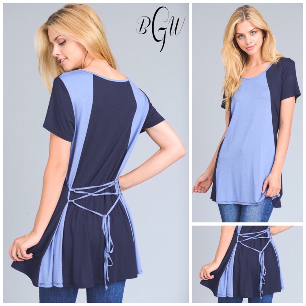 LAST 1🌺🆕5⭐️BEST SELLER Tie Back Tunic